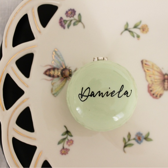 Macaron Ceramic Trinket (set of 4) - Picture 4 of 6